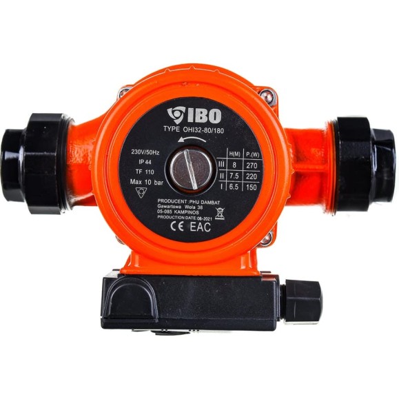 Циркуляционный насос IBO OHI 32-80/180 2000002270010 Циркуляционный насос IBO OHI 32-80/180 2000002270010