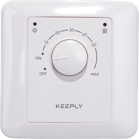 Терморегулятор белый 10.10 E KEEPLY KPL003501