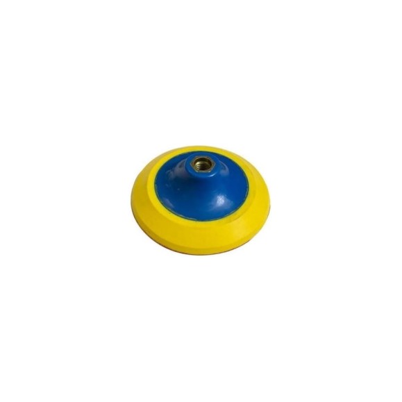 Тарелка опорная с Velcro фиксацией для УШМ (150 мм;  М14) Forsage 49672 F-PSD150P