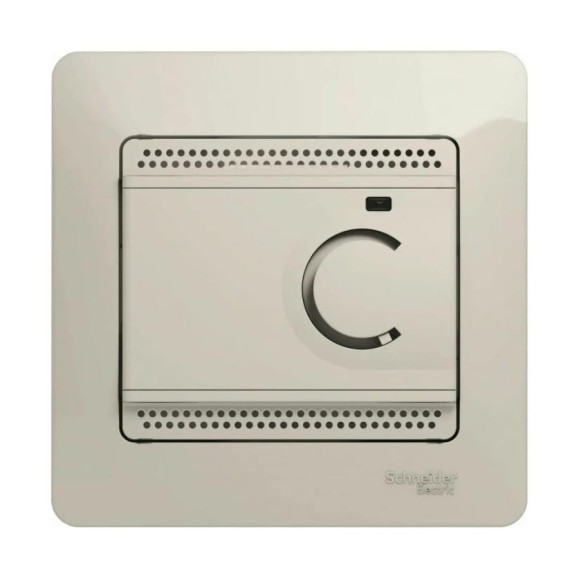 Регулятор теплого пола с датчиком Systeme Electric (Schneider Electric) Glossa, в сборе, Молочный GSL000938 Регулятор теплого пола с датчиком Systeme Electric (Schneider Electric) Glossa, в сборе, Молочный GSL000938