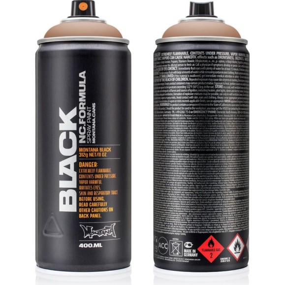 Краска MONTANA BLACK коричневый фраппе, 0.4 л 8050 BLK