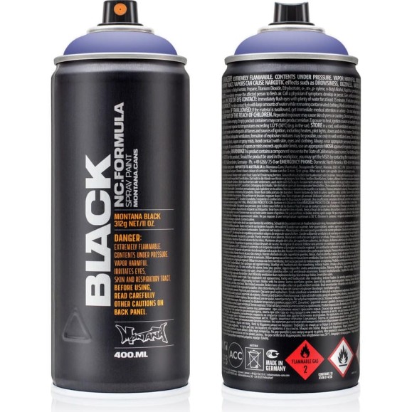 Краска MONTANA BLACK ирмгард, 0.4 л 4340 BLK