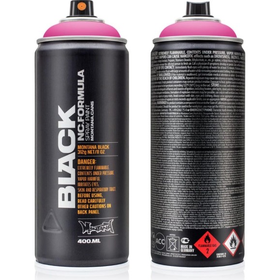 Краска MONTANA BLACK зверь, 0.4 л 3148 BLK
