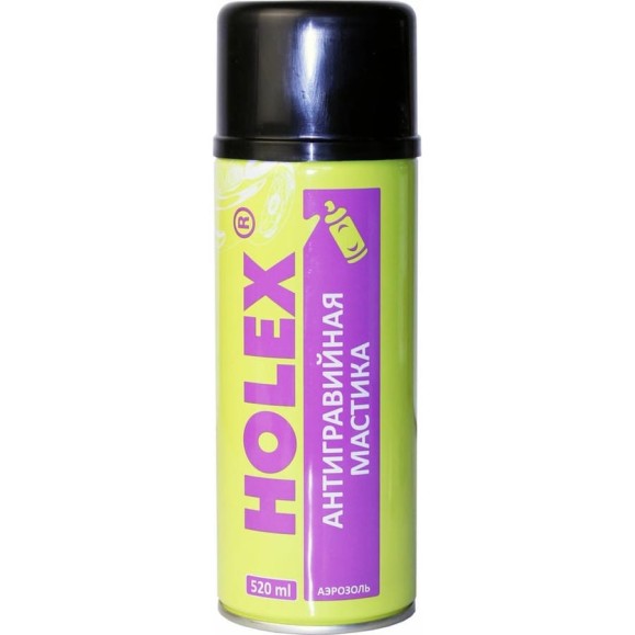 Антигравий HOLEX черный аэрозоль 520мл HAS-4045 Антигравий HOLEX черный аэрозоль 520мл HAS-4045