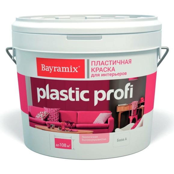 Краска BAYRAMIX Plastik Profi (4 кг; 2.7 л) BPP-040/027