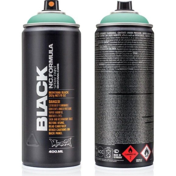 Краска MONTANA BLACK ментоловая, 0.4 л 6330 BLK