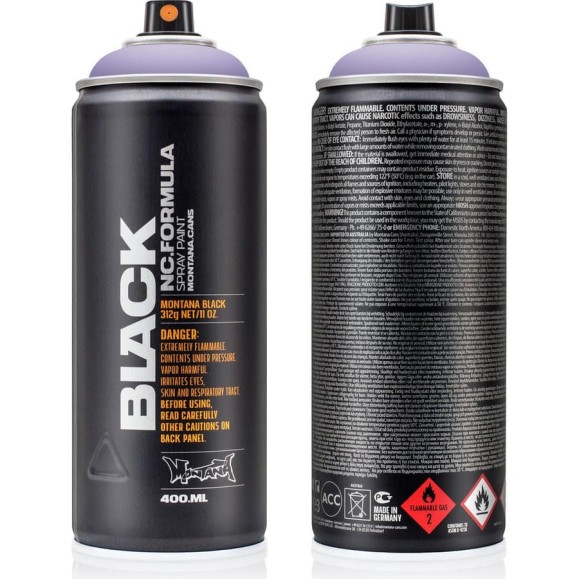 Краска MONTANA BLACK фиолетовый бархат, 0.4 л 4130 BLK