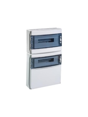 Щит IDE RR STAR наружной установки 36 (2x18) модулей, 2 шины PE+N, 2 DIN - рейки, IP65 CSN36PT/RR