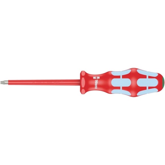 Диэлектрическая отвертка WERA 3167 i TORX VDE, нержавеющая сталь, TX25х100 мм WE-022765 Диэлектрическая отвертка WERA 3167 i TORX VDE, нержавеющая сталь, TX25х100 мм WE-022765