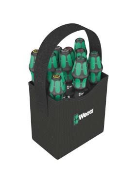 Набор отвёрток в сумке WERA Kraftform 2 go 300, 11 предметов WE-004313