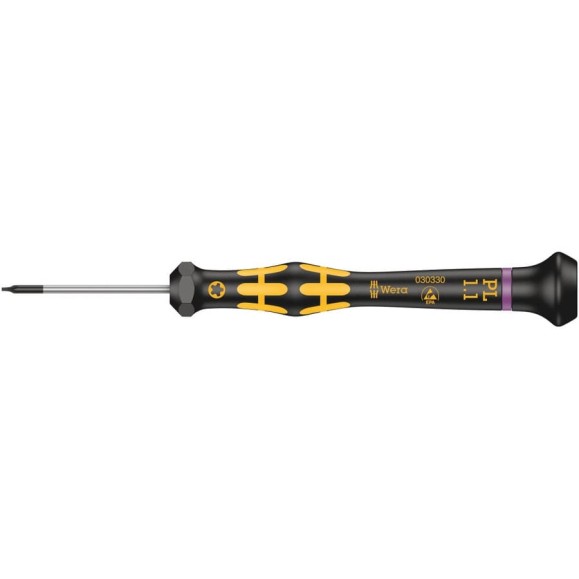 Антистатическая отвертка WERA 1573 Pentalobe ESD Kraftform Micro, PL 1.1х40 мм WE-030330 Антистатическая отвертка WERA 1573 Pentalobe ESD Kraftform Micro, PL 1.1х40 мм WE-030330