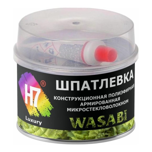 Конструкционная полиэфирная шпатлевка H7 армированная микростекловолокном, Wasabi, 0.25 л, 0.419 кг 774219