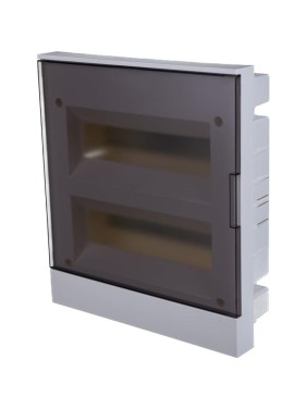 Бокс в нишу ABB 24М серая дверь Basic E с клеммами 1SZR004002A1207