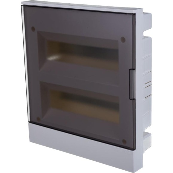Бокс в нишу ABB 24М серая дверь Basic E с клеммами 1SZR004002A1207