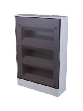 Навесной бокс ABB ЩРн-П-36М серая дверь Basic E с клеммами 1SZR004002A2209