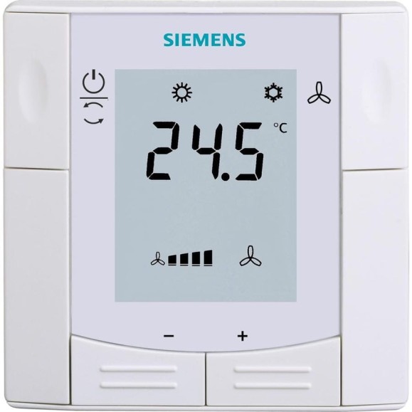 Термостат TECHNO Siemens RDF310.2 кнопочный с ЖК дисплеем, для конвекторов RH04000025 Термостат TECHNO Siemens RDF310.2 кнопочный с ЖК дисплеем, для конвекторов RH04000025