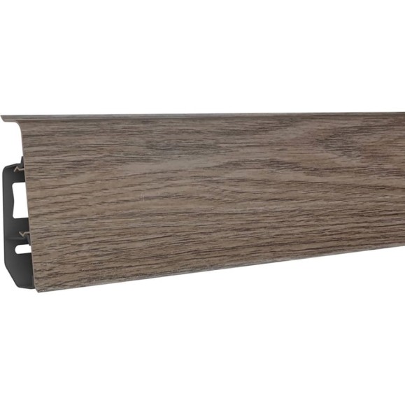 Плинтус ВОЛШЕБНАЯ ПАЛОЧКА Home ПВХ 7018 (1 шт, 70 мм, 2,2 м) УТ000073648