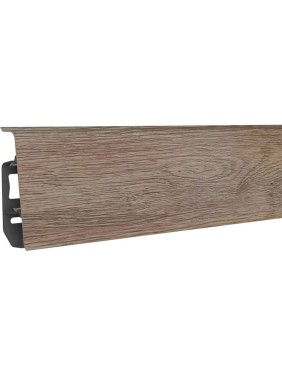 Плинтус ВОЛШЕБНАЯ ПАЛОЧКА Home ПВХ 7016 (1 шт, 70 мм, 2,2 м) УТ000073646