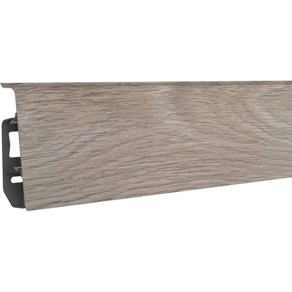 Плинтус ВОЛШЕБНАЯ ПАЛОЧКА Home 7015 (1 шт, ПВХ, 70 мм, 2,2 м) УТ000073645