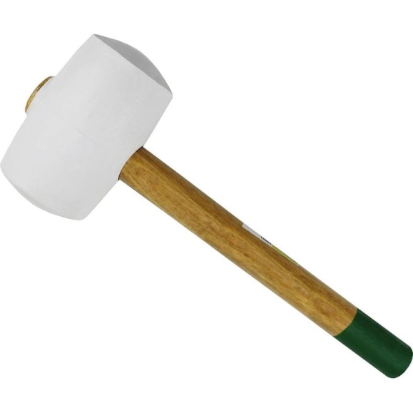 Киянка On, белая резина, деревянная рукоятка, 680 г 06-04-012