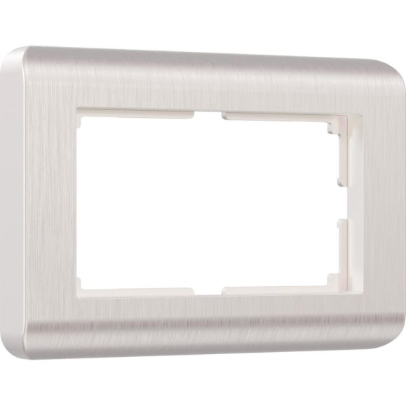 Рамка для двойной розетки WERKEL - W0082113/ (перламутровый) a051281 Рамка для двойной розетки WERKEL - W0082113/ (перламутровый) a051281