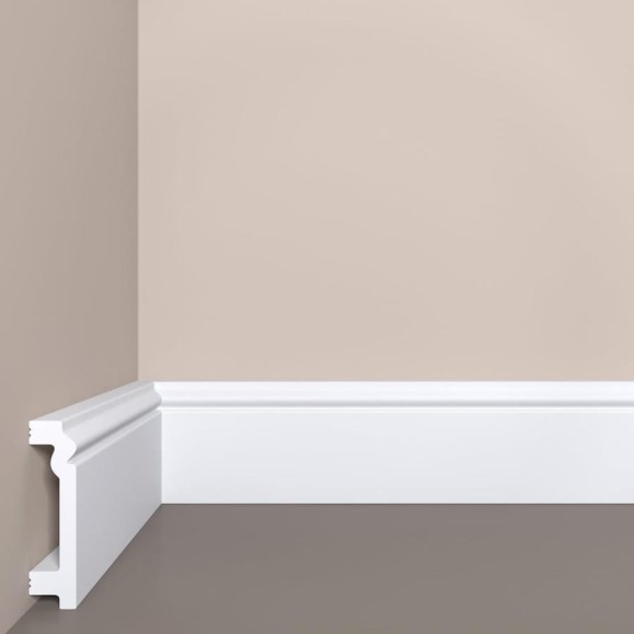 Напольный плинтус bello deco XPS П 3 80x20 мм 00-00004606 Напольный плинтус bello deco XPS П 3 80x20 мм 00-00004606