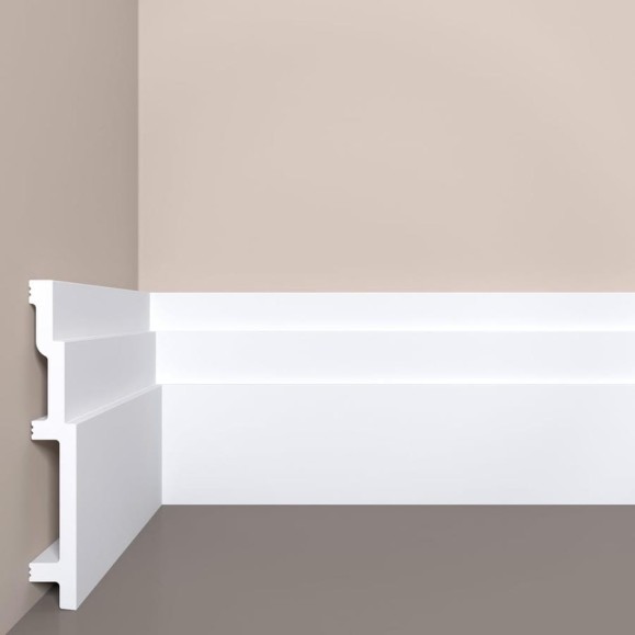 Напольный плинтус bello deco XPS П 13 140x20 мм 00-00104297 Напольный плинтус bello deco XPS П 13 140x20 мм 00-00104297