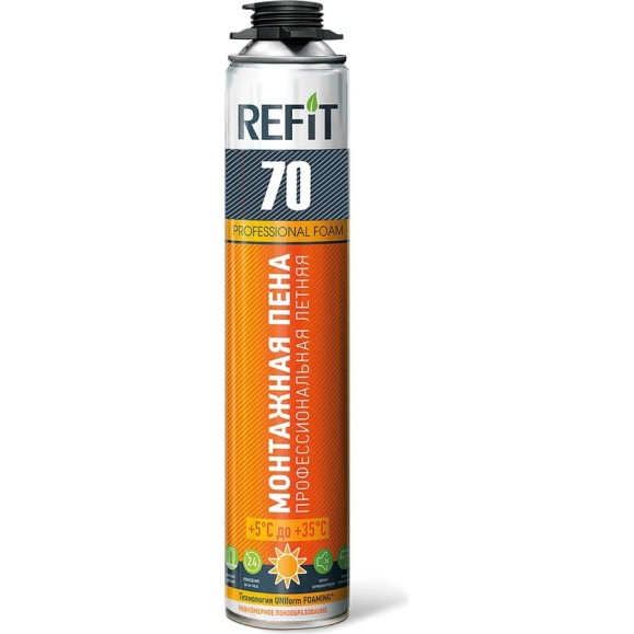Профессиональная монтажная пена REFIT 70 летняя R87S70