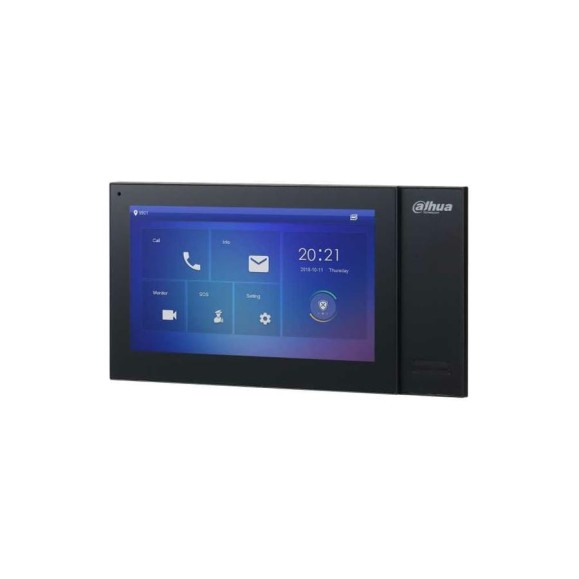 Монитор видеодомофона Dahua DH-VTH2421FB-P IP, 7 дюймовый, черный АД5023503 Монитор видеодомофона Dahua DH-VTH2421FB-P IP, 7 дюймовый, черный АД5023503