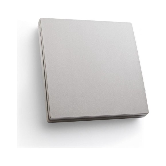 Одноклавишный беспроводной выключатель-кнопка FERON TM81 230V, 500W, серебро 41719 Одноклавишный беспроводной выключатель-кнопка FERON TM81 230V, 500W, серебро 41719