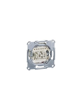 Механизм QuickFlex: переключатель + переключатель кнопочный Systeme Electric Merten SE MTN3128-0000