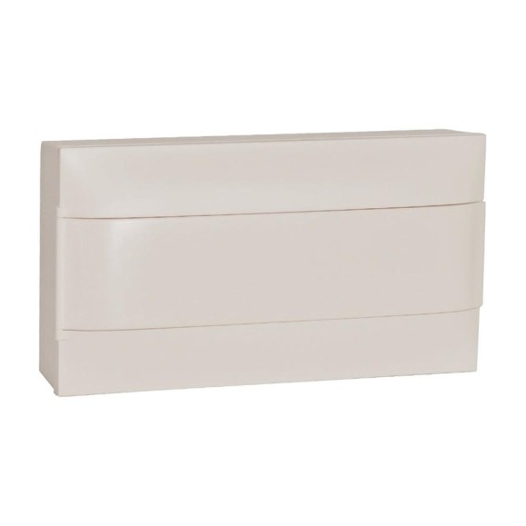 Пластиковый щиток Legrand Practibox S  Навесной 1X18 Белая дверь 137606