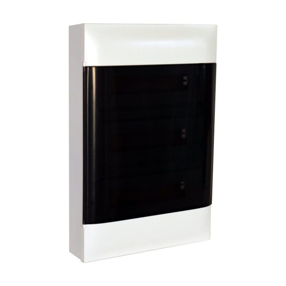Пластиковый щиток Legrand Practibox S  Навесной 3X18 Дымчатая дверь 137618
