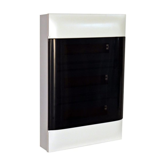 Пластиковый щиток Legrand Practibox S  Навесной 3X12 Дымчатая дверь 135613