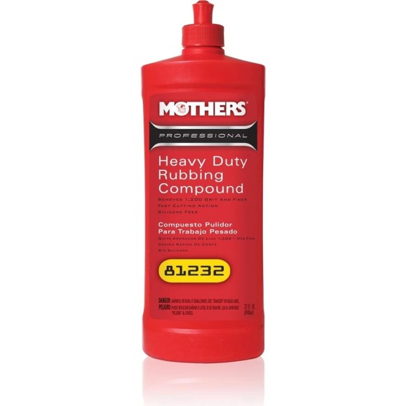 Тонкообразивная паста для глубокой очистки Mothers Профешнл 946 мл MS81232 Тонкообразивная паста для глубокой очистки Mothers Профешнл 946 мл MS81232