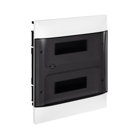 Пластиковый щиток Legrand Practibox S  Встраиваемый 2X12 Дымчатая дверь 135552