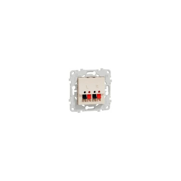 Аудиорозетка Systeme Electric Unica New Бежевый NU548644