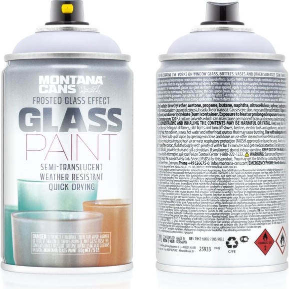 Краска MONTANA GLASS PAINT светло-лиловая, 0.25 л GP4170