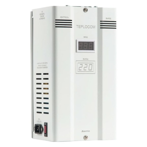 Фазоинверторный стабилизатор  для бытовой техники TEPLOCOM ST-1500 Invertor 689