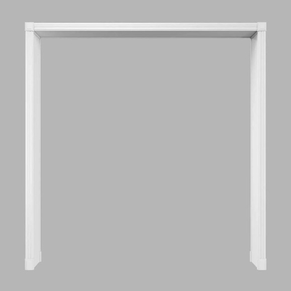 Портал Cosca decor Квадро белый, ламинированный МДФ, набор СПБ074364