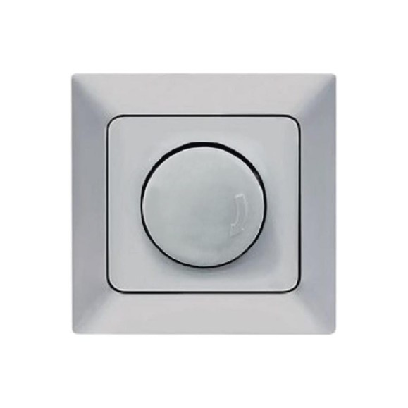 Диммер NE-AD 1000W, 250В, 10А, Aras, Серебро, 93-122-10