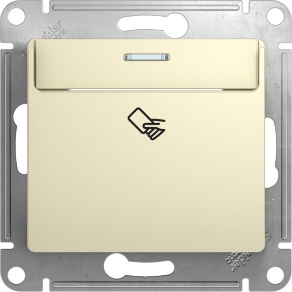 1-клавишный выключатель Systeme Electric Glossa Бежевый карточный, сх.6 SE GSL000269 1-клавишный выключатель Systeme Electric Glossa Бежевый карточный, сх.6 SE GSL000269
