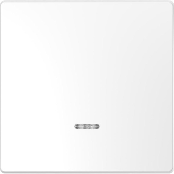 1-ая клавиша Systeme Electric Merten D-Life Белый Лотос с линзой для LED модуля SE MTN3320-6035