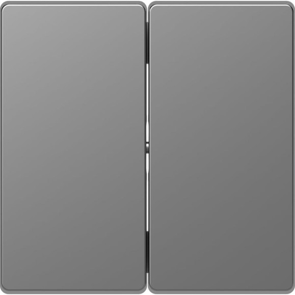2-ая клавиша Systeme Electric Merten D-Life Нержавеющая Сталь SE MTN3400-6036
