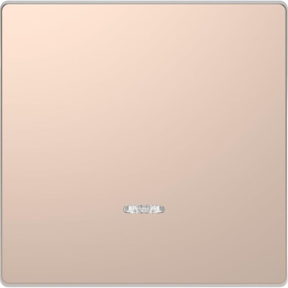 1-ая клавиша Systeme Electric Merten D-Life Шампань с линзой для LED модуля SE MTN3320-6051
