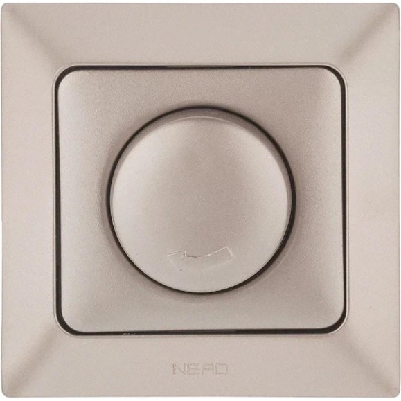 Диммер NE-AD 1000W, 250В, 10А, Aras, Бронза, 93-123-10