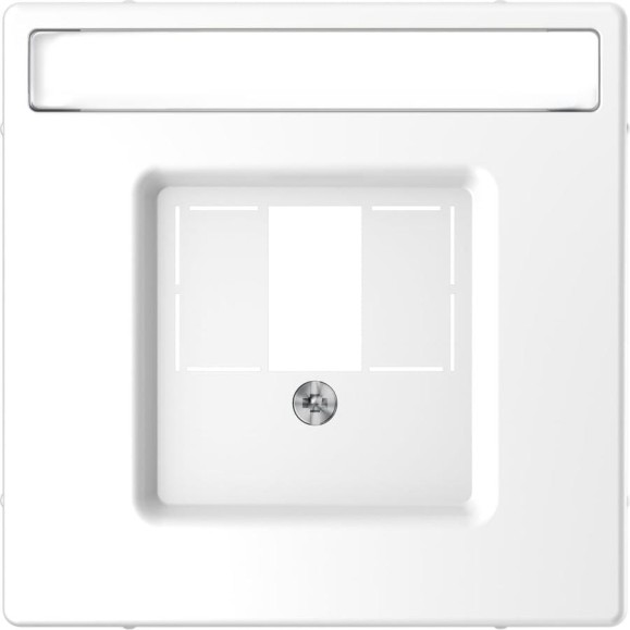 Центральная накладка для TAE/Audio/USB Systeme Electric Merten D-Life Белый Лотос SE MTN4250-6035