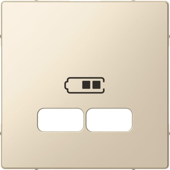 Центральная накладка для USB механизма Systeme Electric Merten SM Бежевый 2,1А SE MTN4367-0344