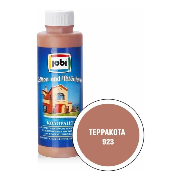 Колорант № 923 JOBI (терракота; 500 мл) 12918