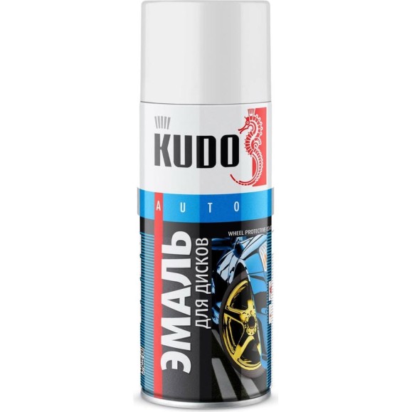 Эмаль для дисков KUDO белая KU-5208 Эмаль для дисков KUDO белая KU-5208